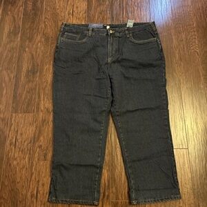 NWT Men's Classic Fit Flannel Lined Jeans 46x29